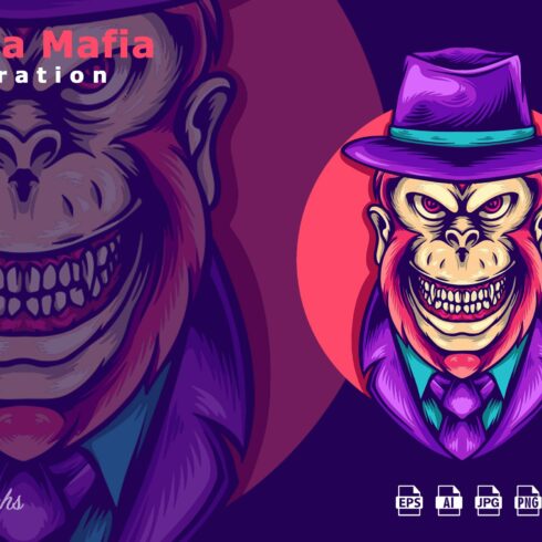 Gorilla Mafia Illustration cover image.