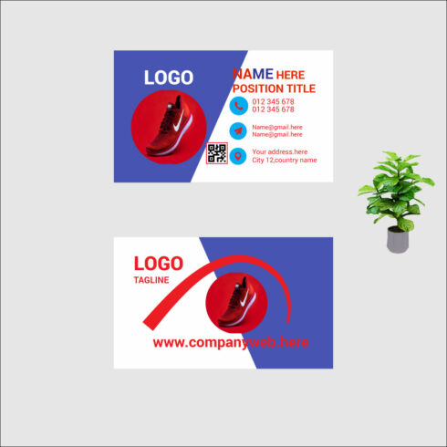 Modern and creative Business card design template  Professional Business Card Design  cover image.