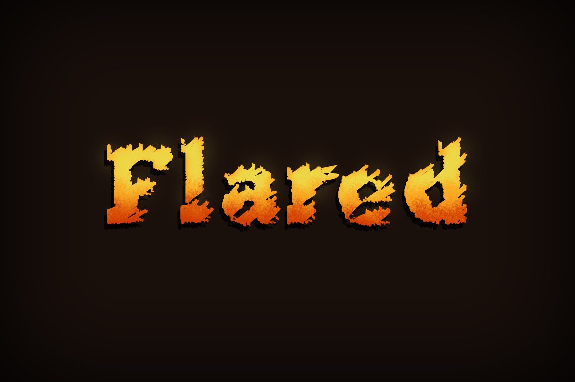 Flared Font cover image.