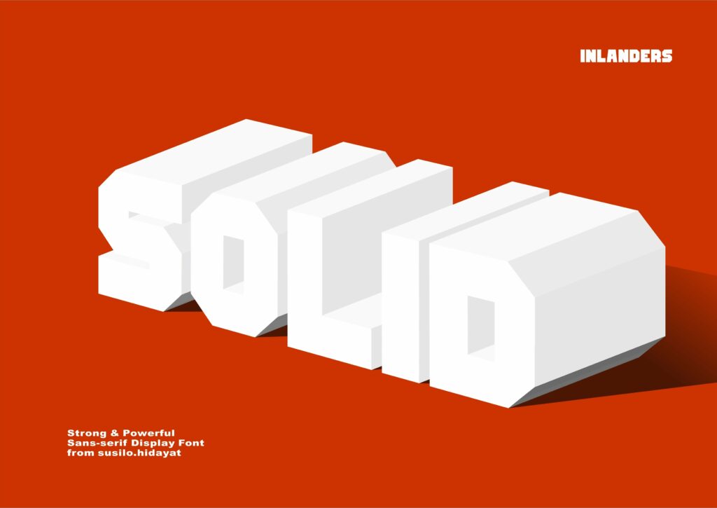 INLANDERS - HEAVY BLOCK FONT – MasterBundles