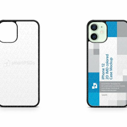 iPhone 12 (2020) 2d PC Colored Case cover image.
