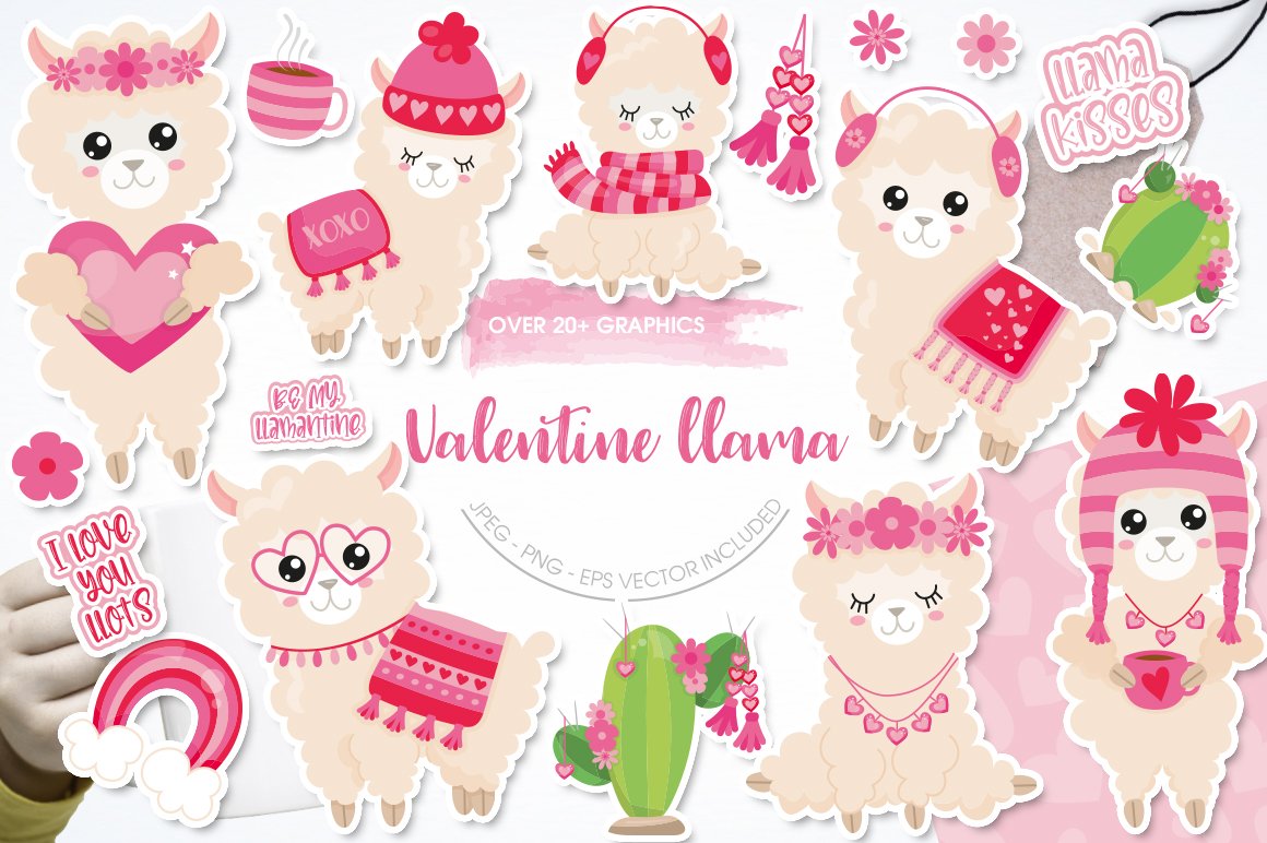 Valentine Llama cover image.