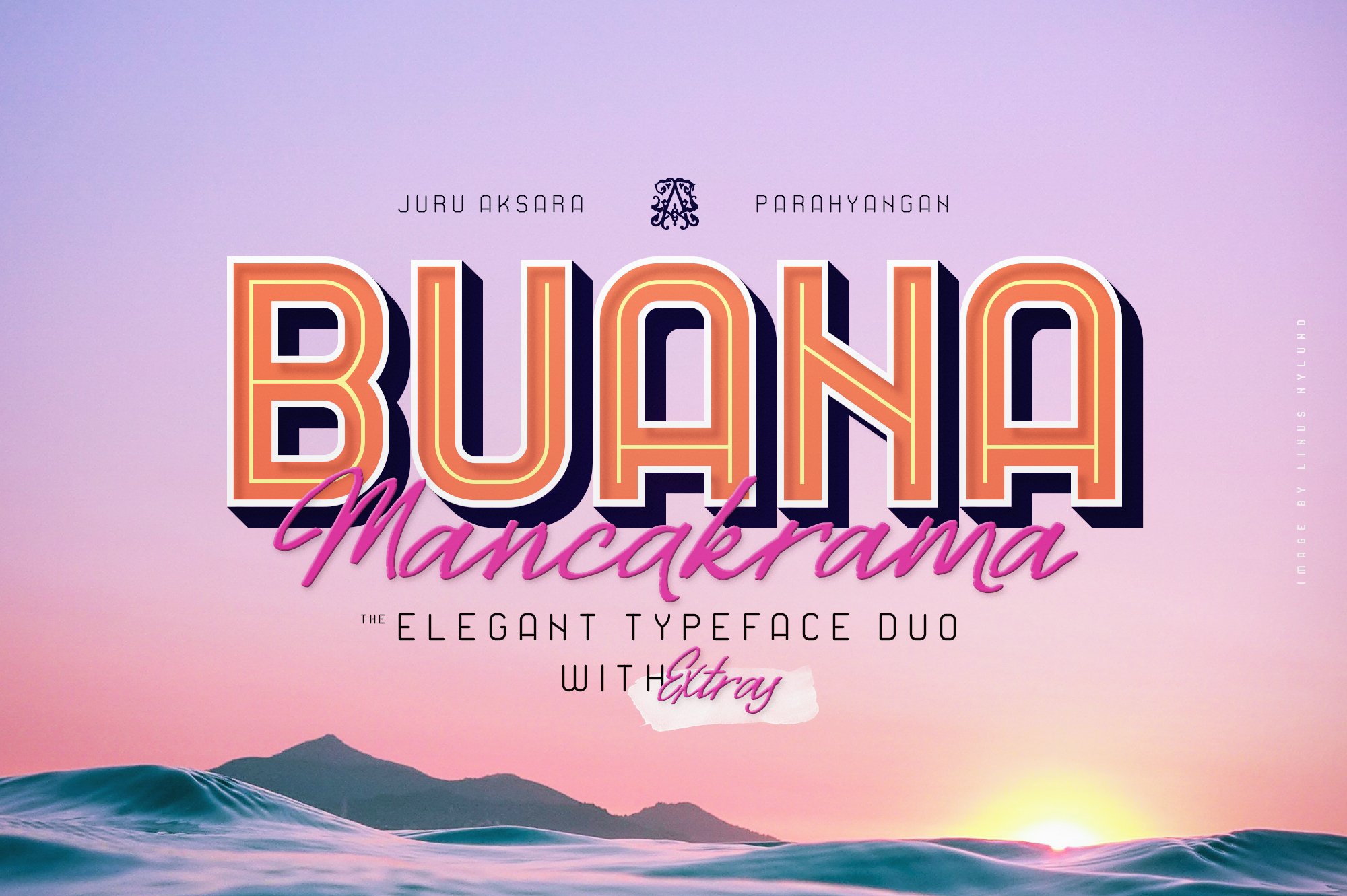 Buana & Mancakrama Typeface Duo cover image.