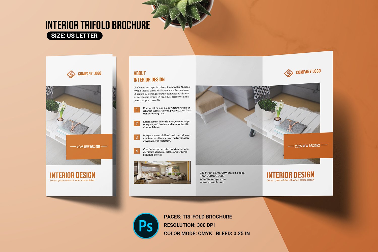 Trifold Interior Brochure cover image.