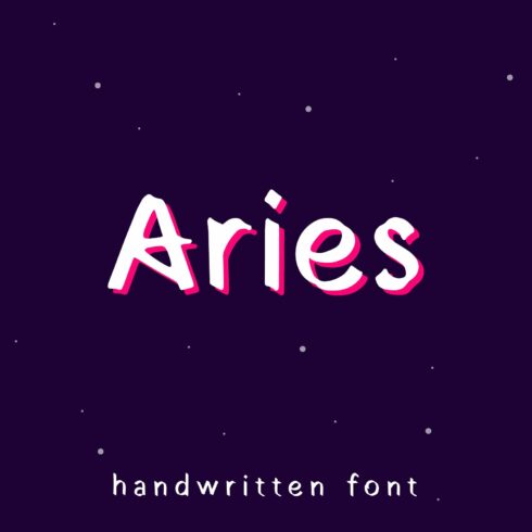 Aries - Sans Serif Font cover image.