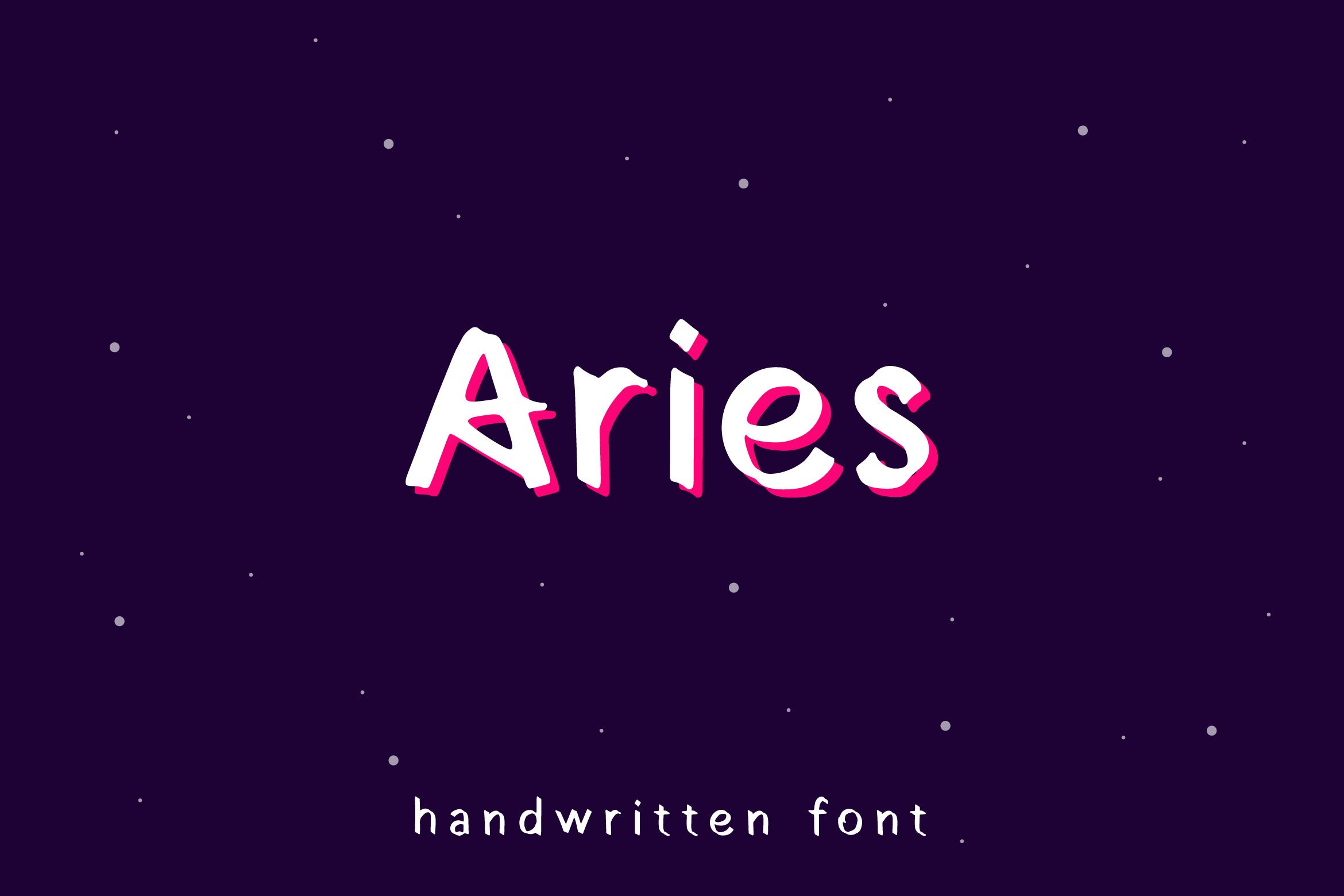 Aries - Sans Serif Font cover image.