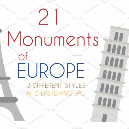 21x Monuments of Europe cover image.