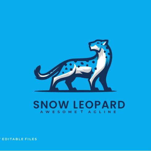 Leopard Simple Mascot Logo cover image.