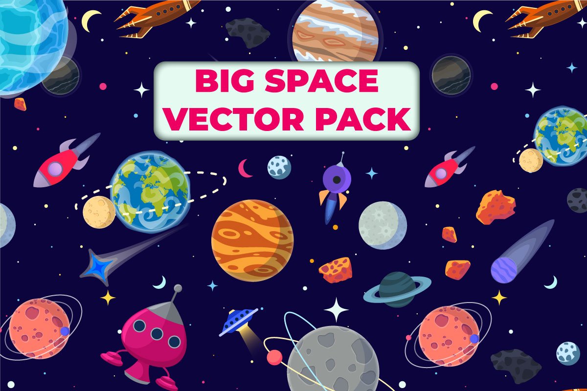 Big Space Vector Pack cover image.