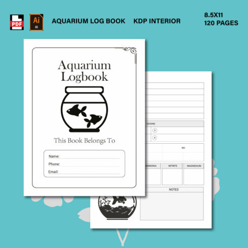 Aquarium Logbook - KDP Interiors cover image.