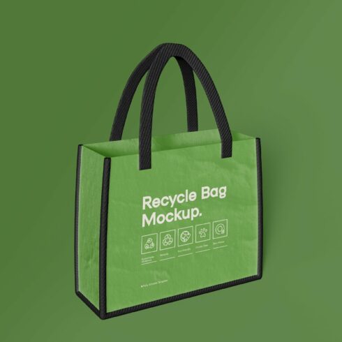 Recycle Bag Mockup cover image.