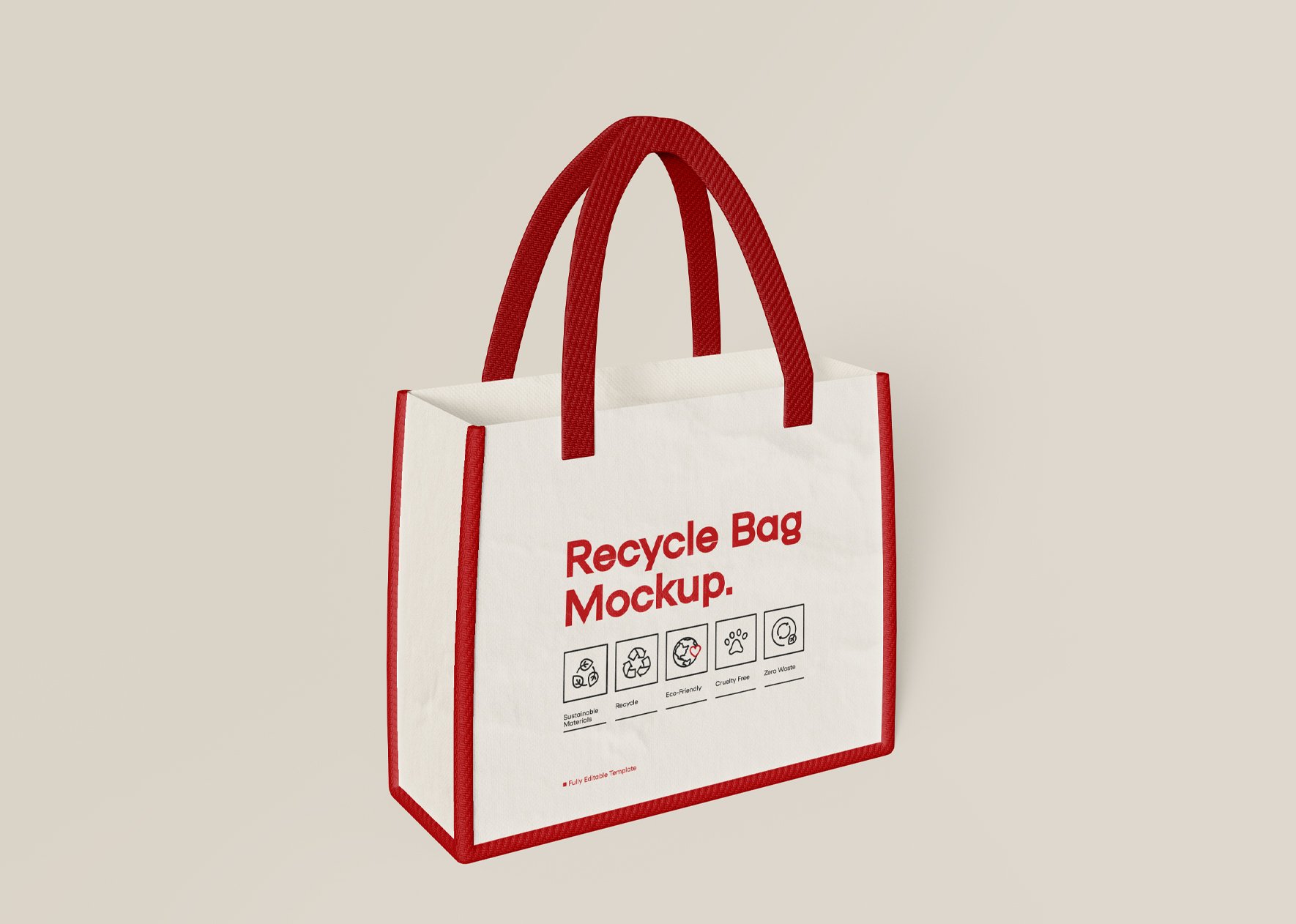 Recycle Bag Mockup preview image.