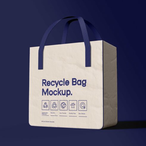 Shopper Eco Bag Mockup cover image.