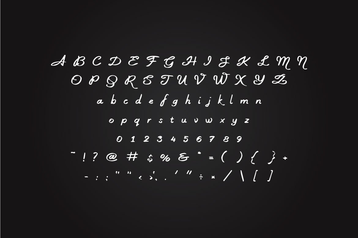 Black Fairy - Script Font preview image.