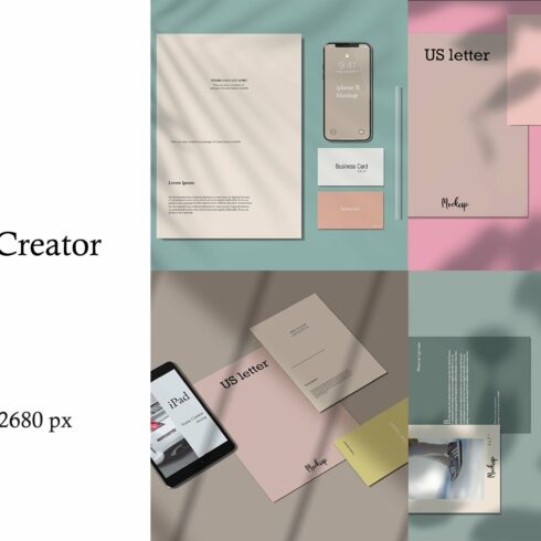 Scene Creator - Mockups Kit cover image.