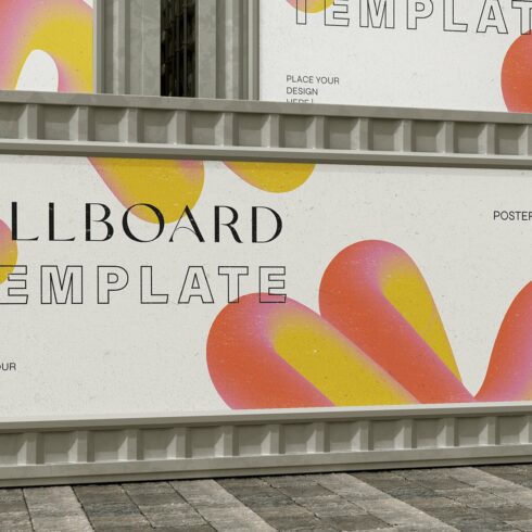 3d Billboards Mockup on Container cover image.