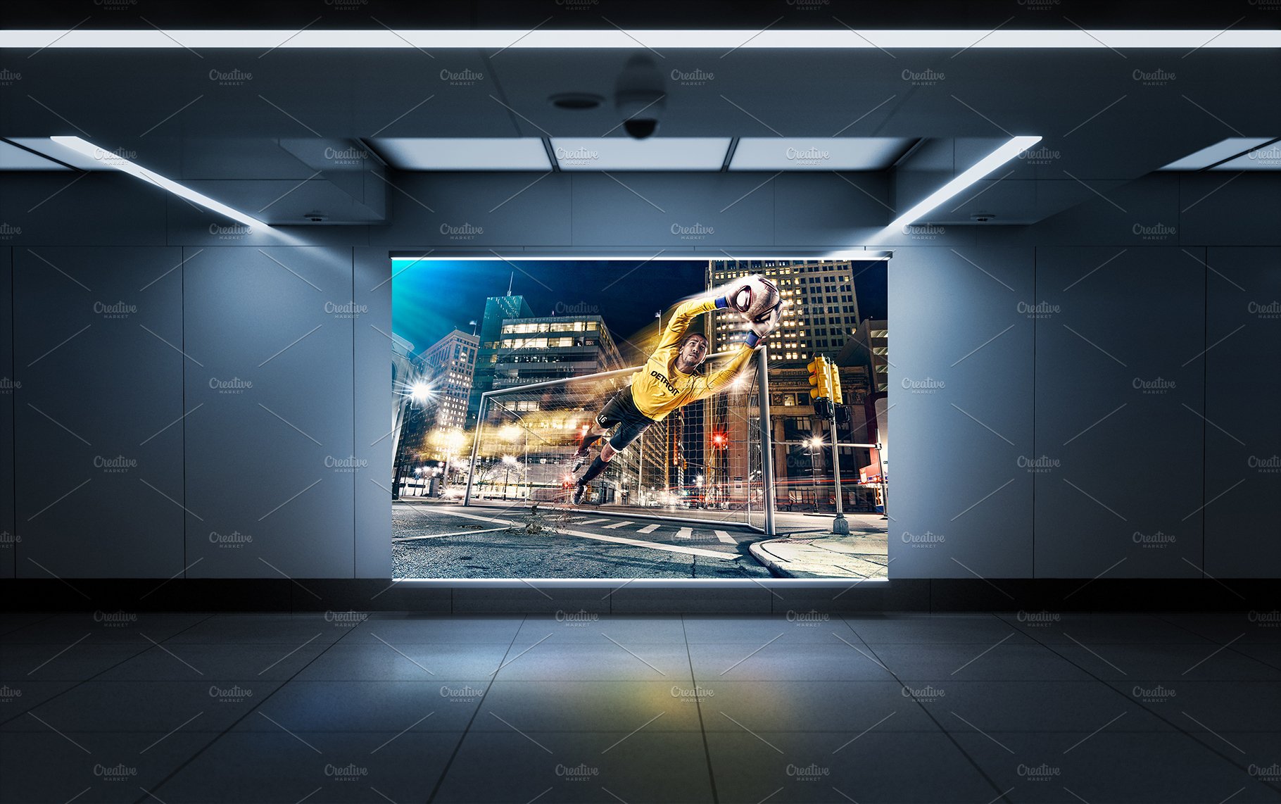 Billboard Mockup - Ad Station Series preview image.