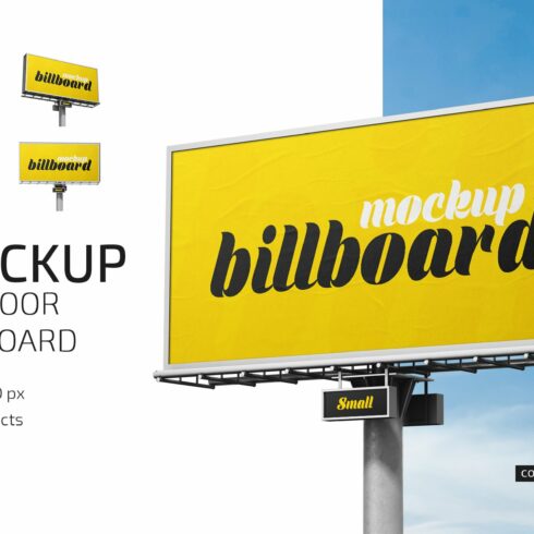 Outdoor Billboard Mockup Set cover image.