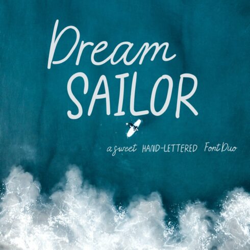 Dream Sailor Font Duo cover image.
