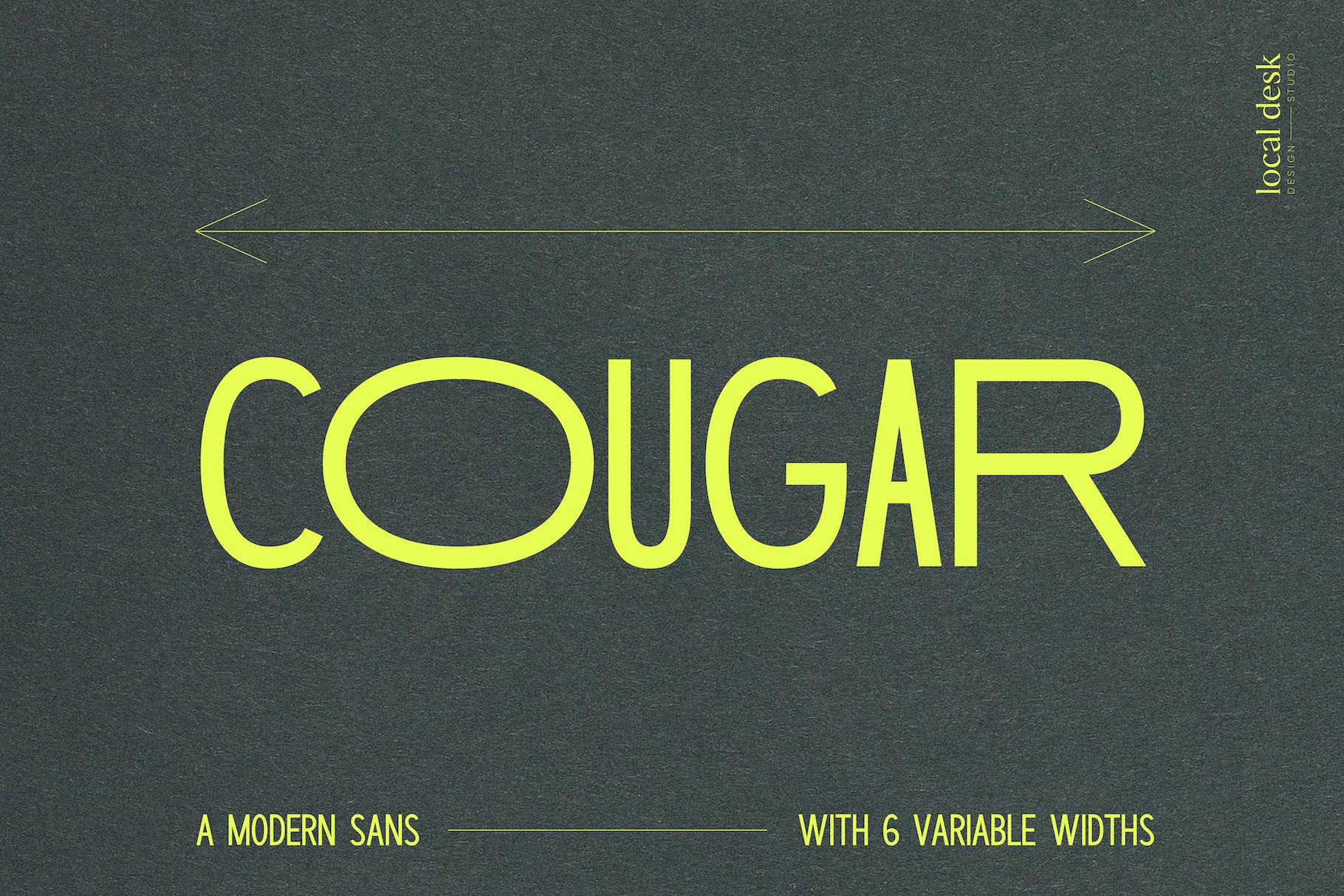 Cougar – Variable Widths Sans cover image.