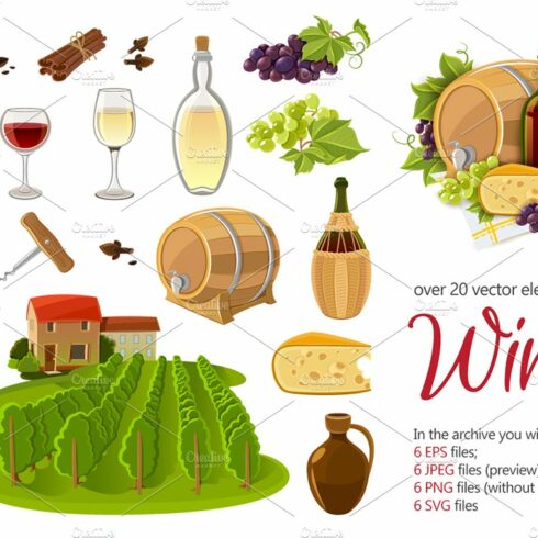 Wine Production Set cover image.