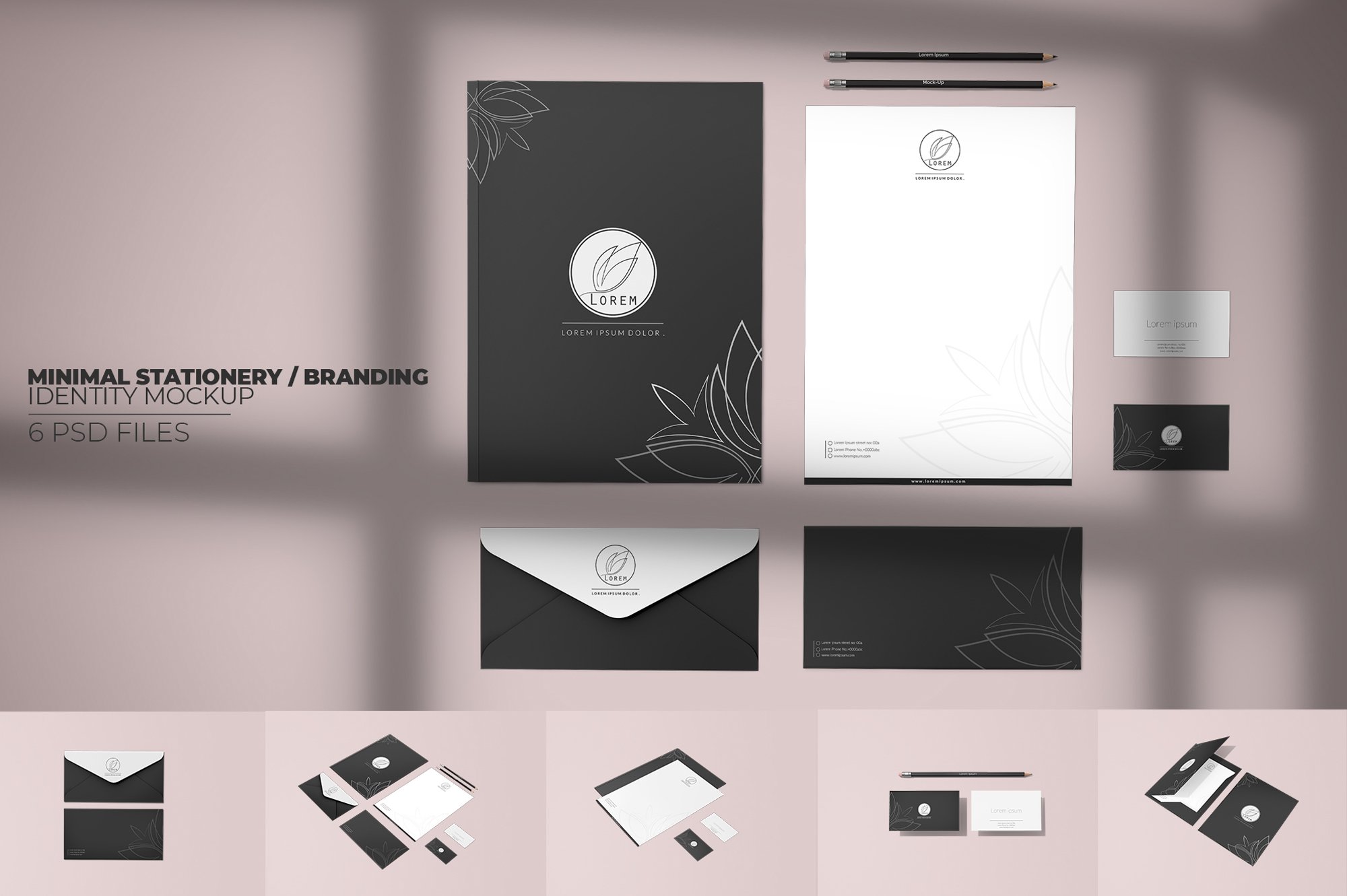 Stationery And Branding  Mockup. cover image.