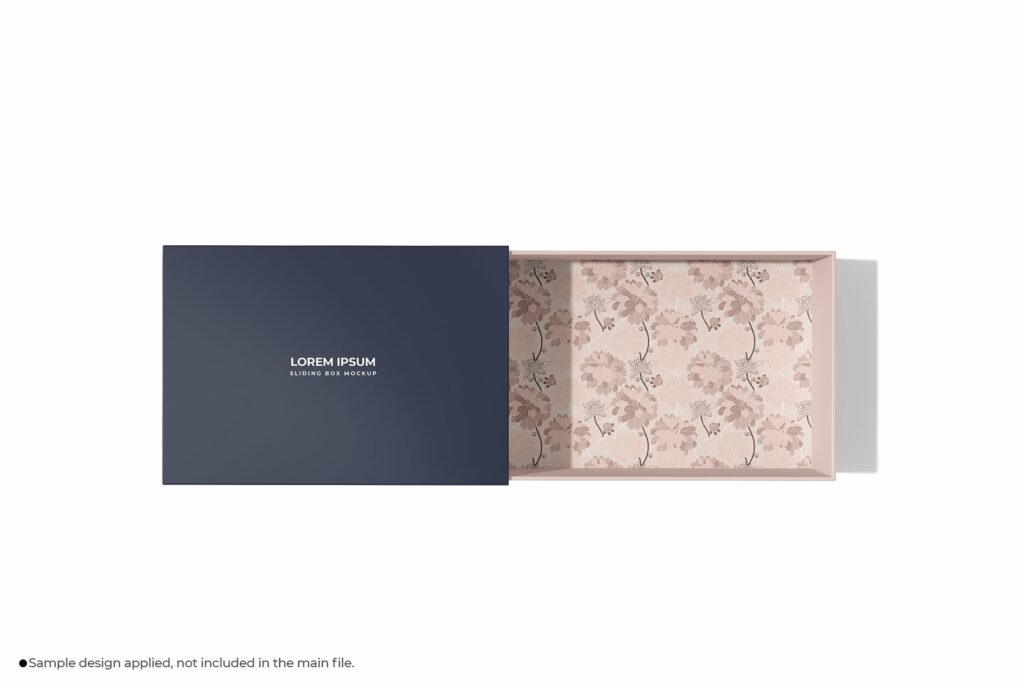 Retangular Sliding Box Rectangular Sliding Box Mockup – MasterBundles