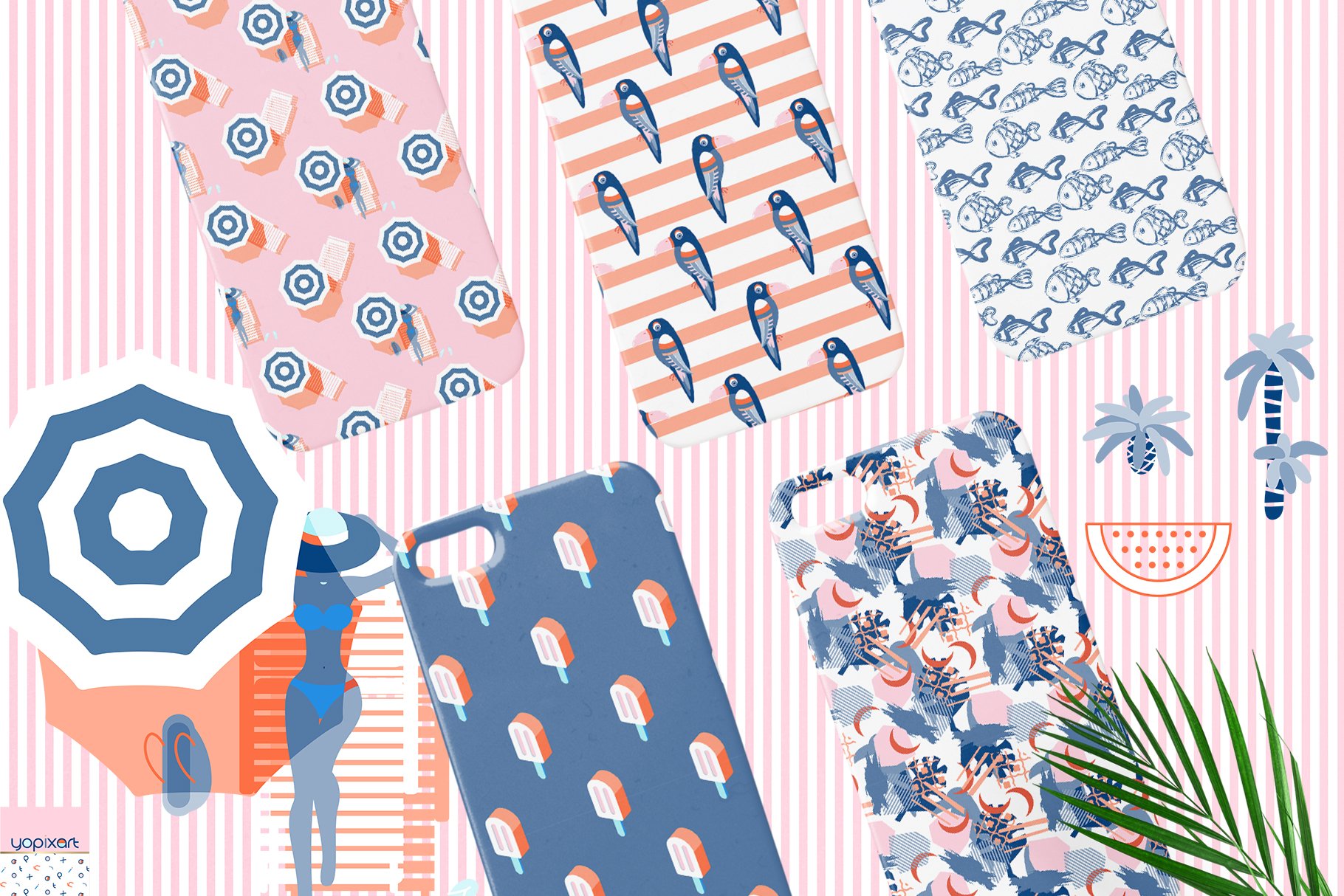 Summer Vibes - Graphics & Patterns preview image.