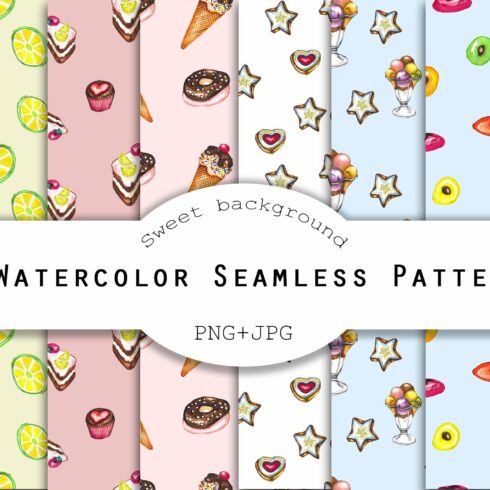 Watercolor Sweet collection pattern cover image.
