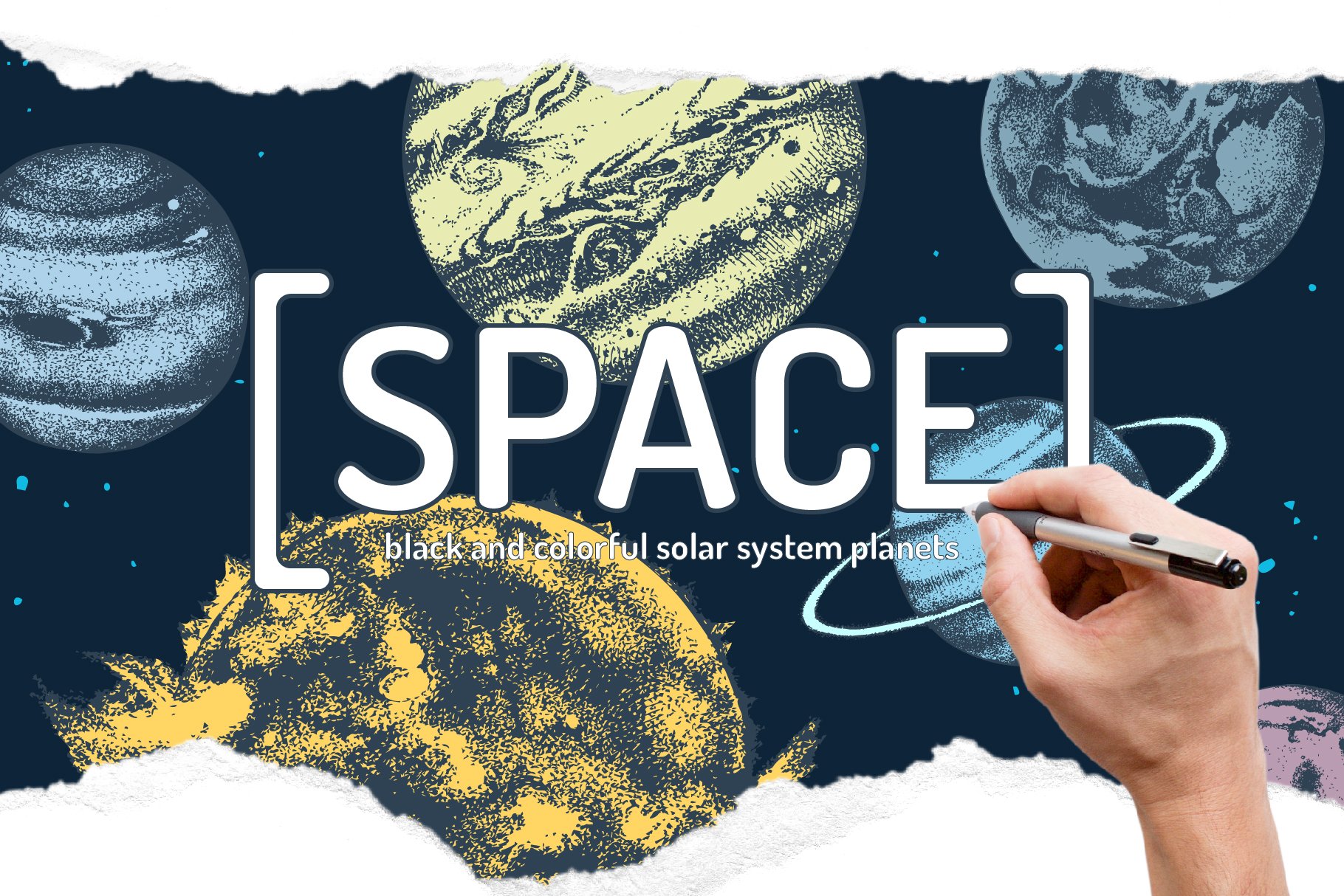 Solar system cover image.