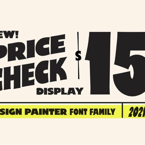 Price Check - A Sign Painter Display cover image.