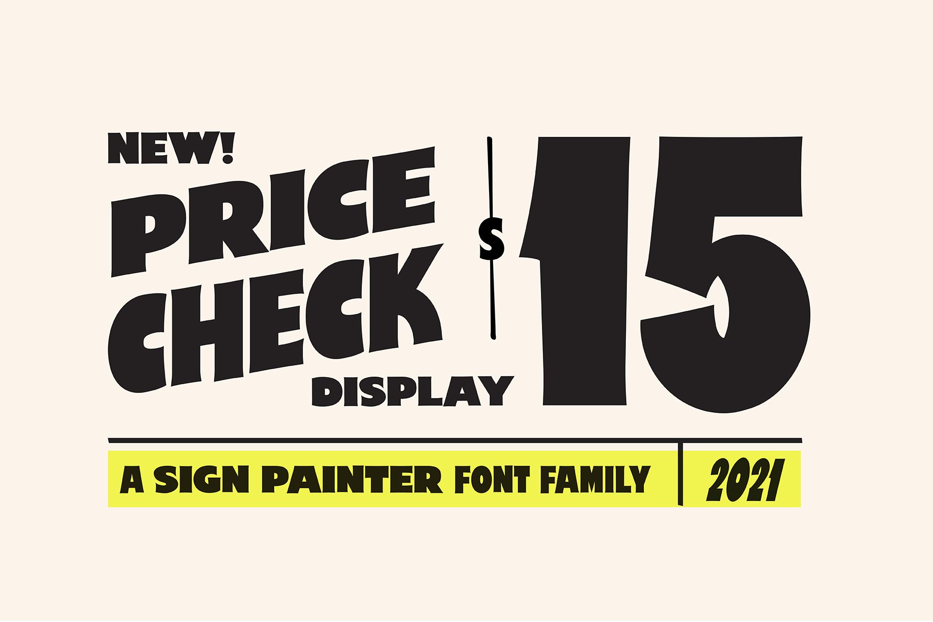 Price Check - A Sign Painter Display cover image.