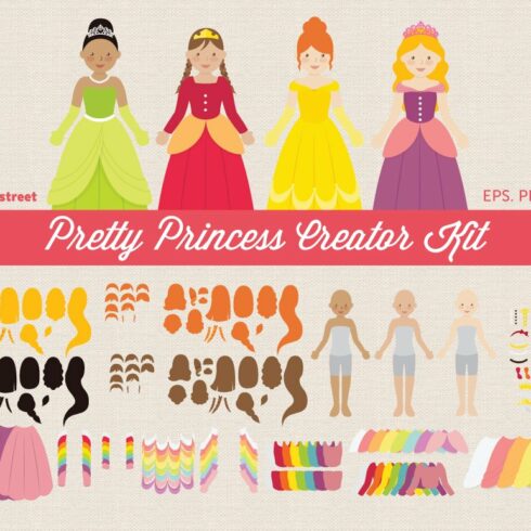 Pretty Princess Creator Kit cover image.
