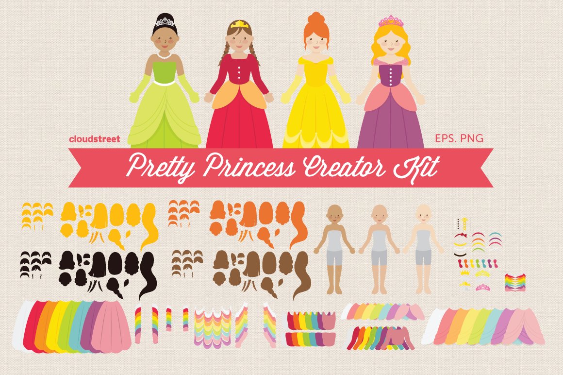 Pretty Princess Creator Kit cover image.