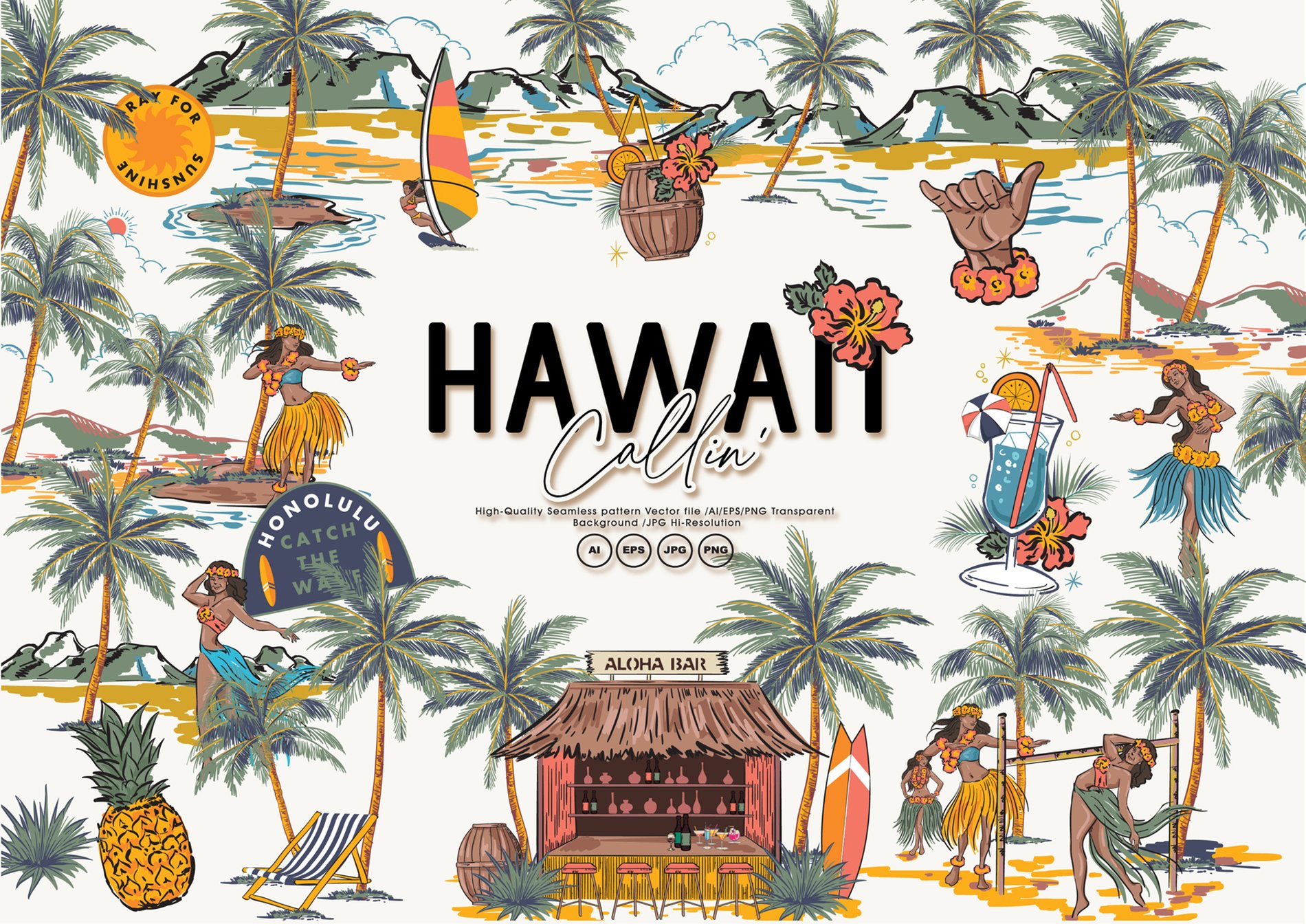 HAWAII Callin' cover image.