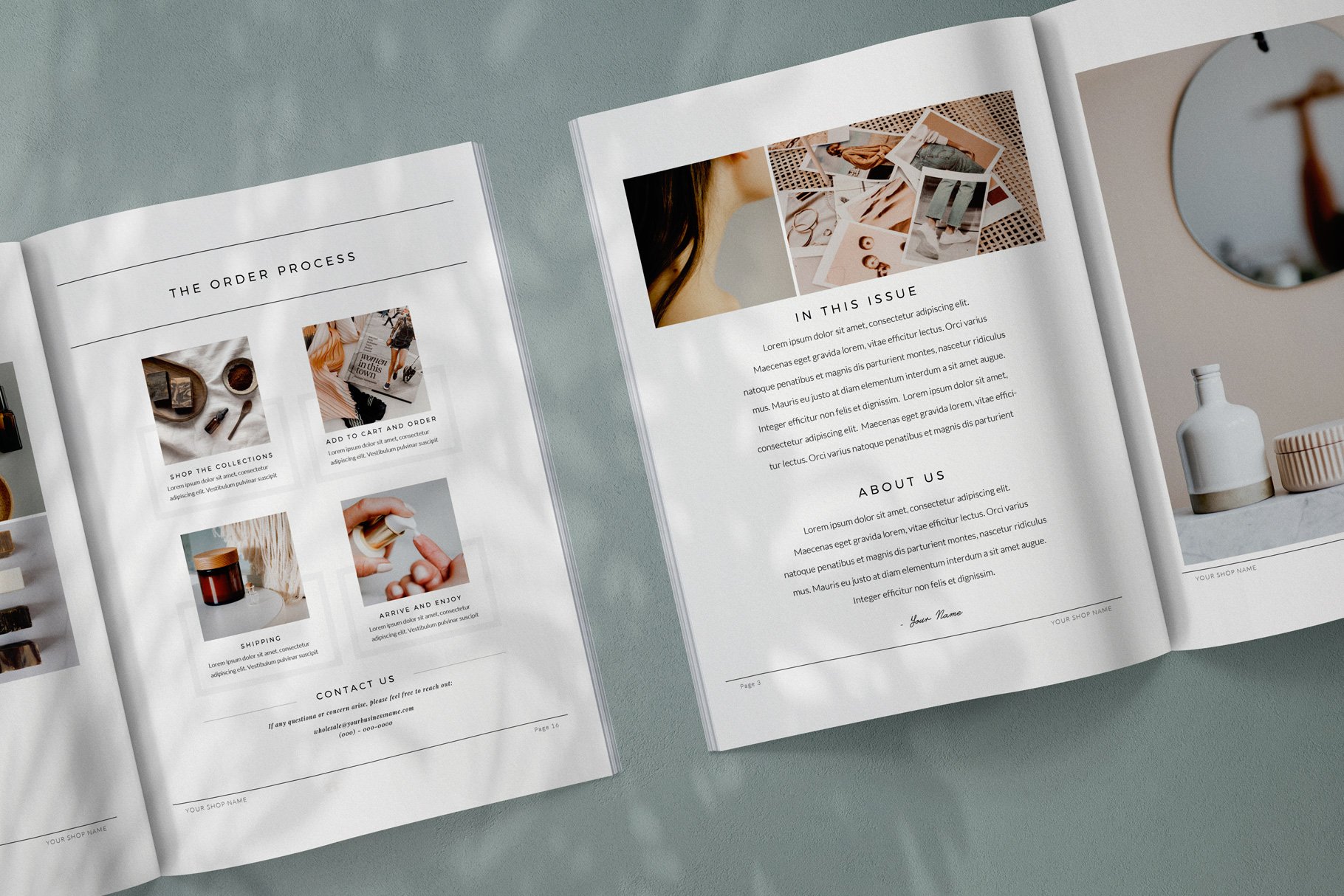 product catalog template photoshop 532