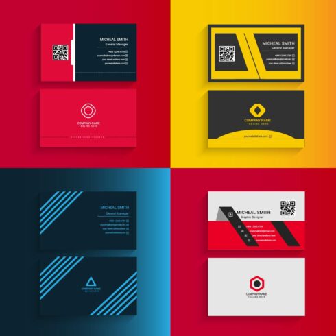 Professional Business Card Bundle cover image.