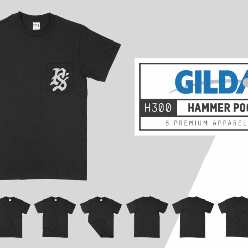 Gildan H300 Hammer Pocket T-Shirt cover image.