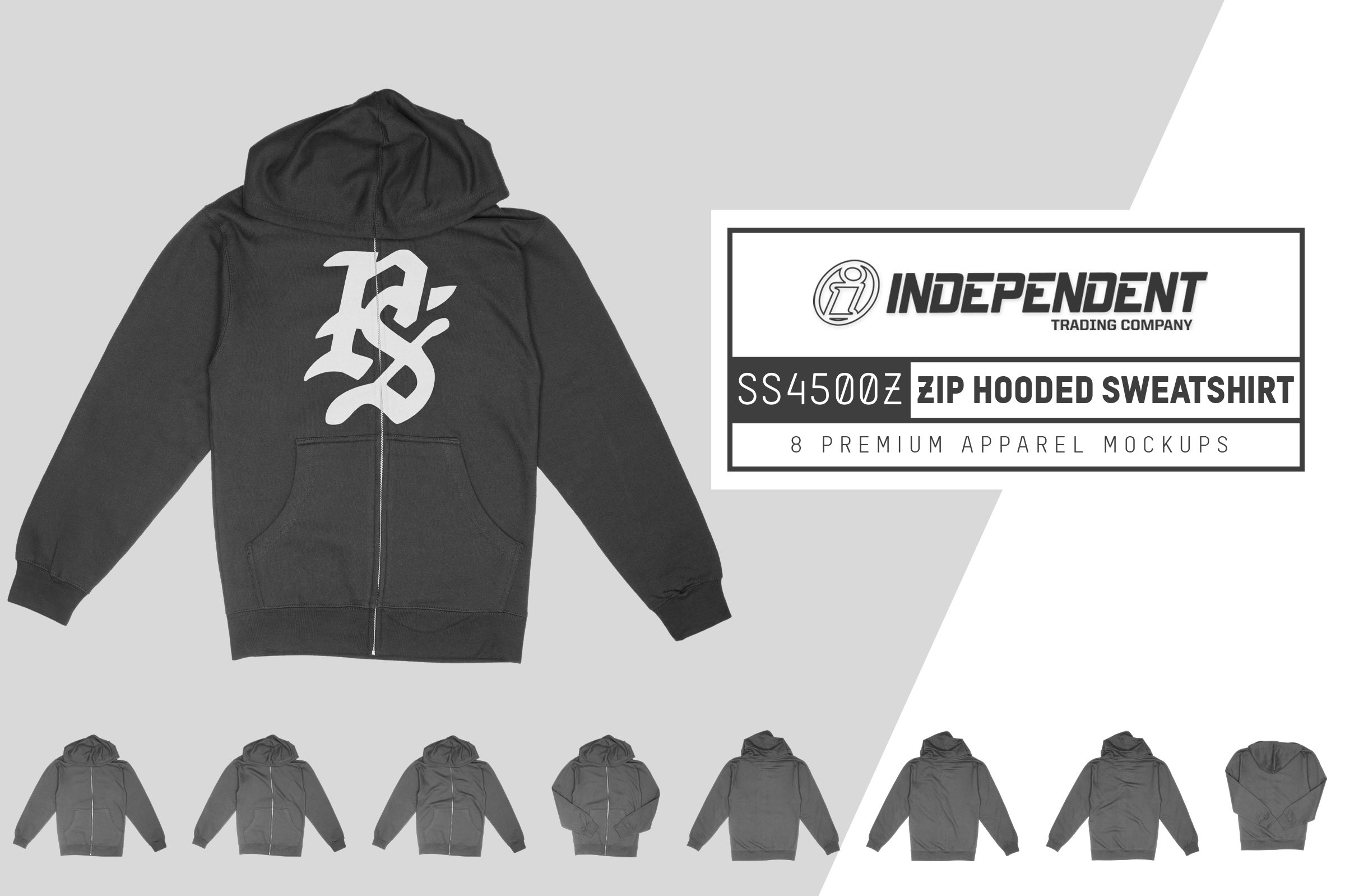 Independent SS4500Z Zip Up Hoodie cover image.