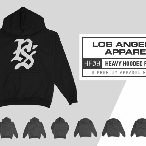 LA Apparel HF09 Hooded Sweatshirt cover image.