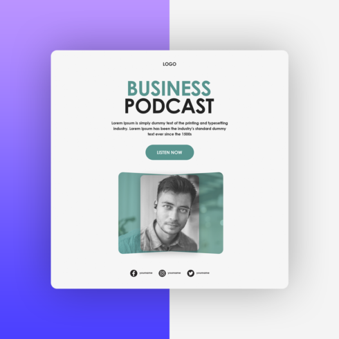 Business Podcast Cover Design cover image.