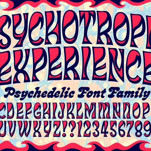Psychotropic Experience Font Family cover image.