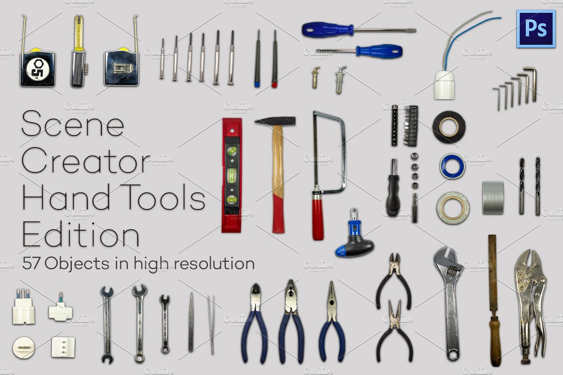 Scene Creator - Hand Tools Edition cover image.