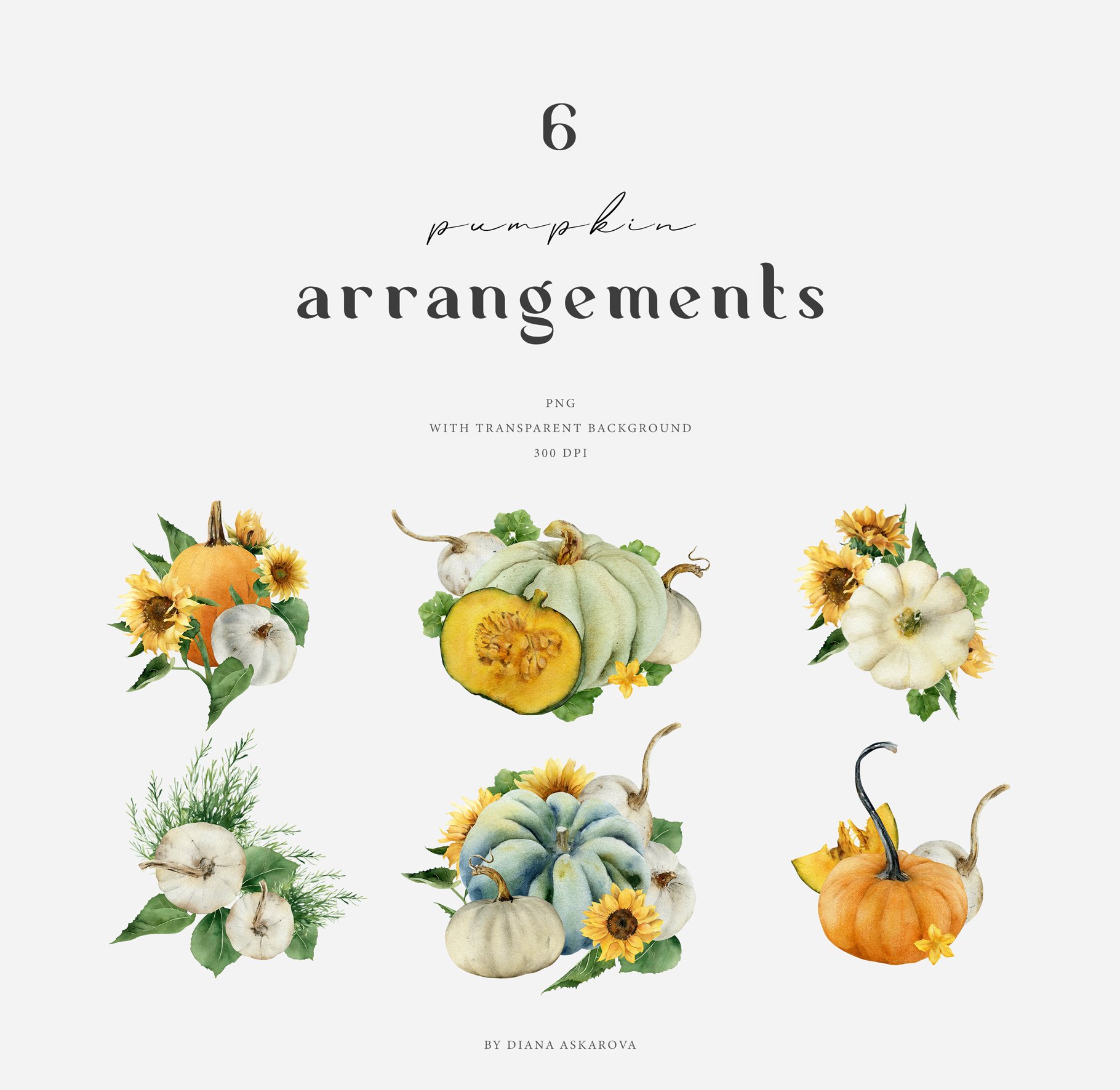 pumpkin arrangements 332