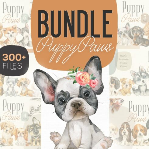 Puppy Paws. Big Dog Bundle cover image.