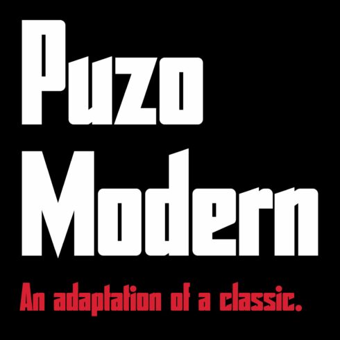 Puzo Modern cover image.