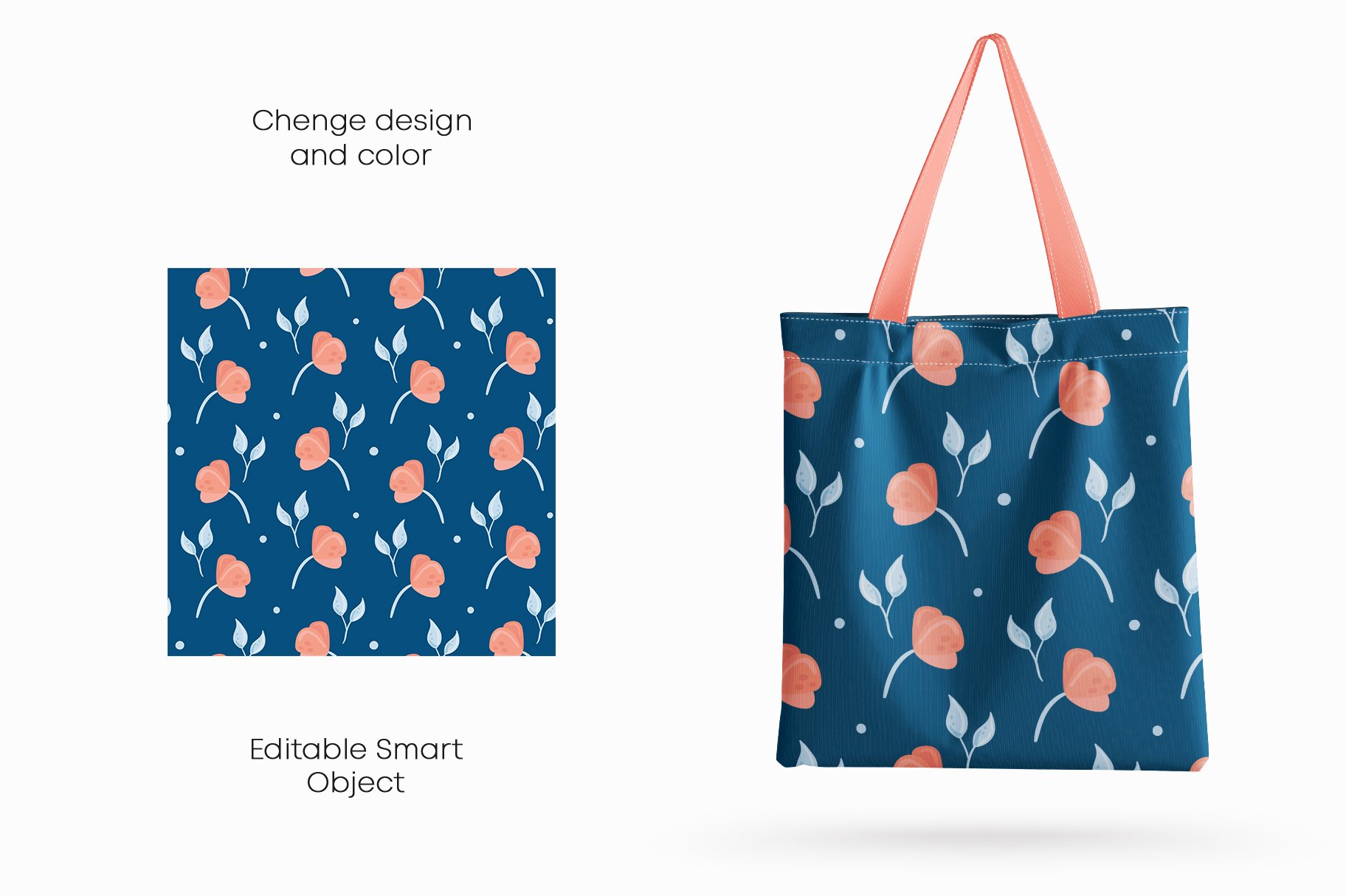 6 Cotton Shopping Tote Bag Mockups preview image.
