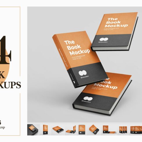 Book Mockup Set - Vol. 1 cover image.