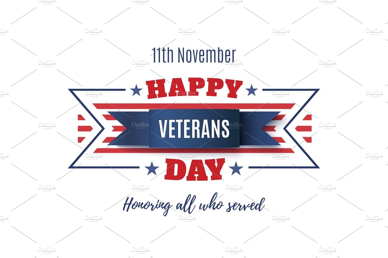 Veterans Day abstract background. cover image.