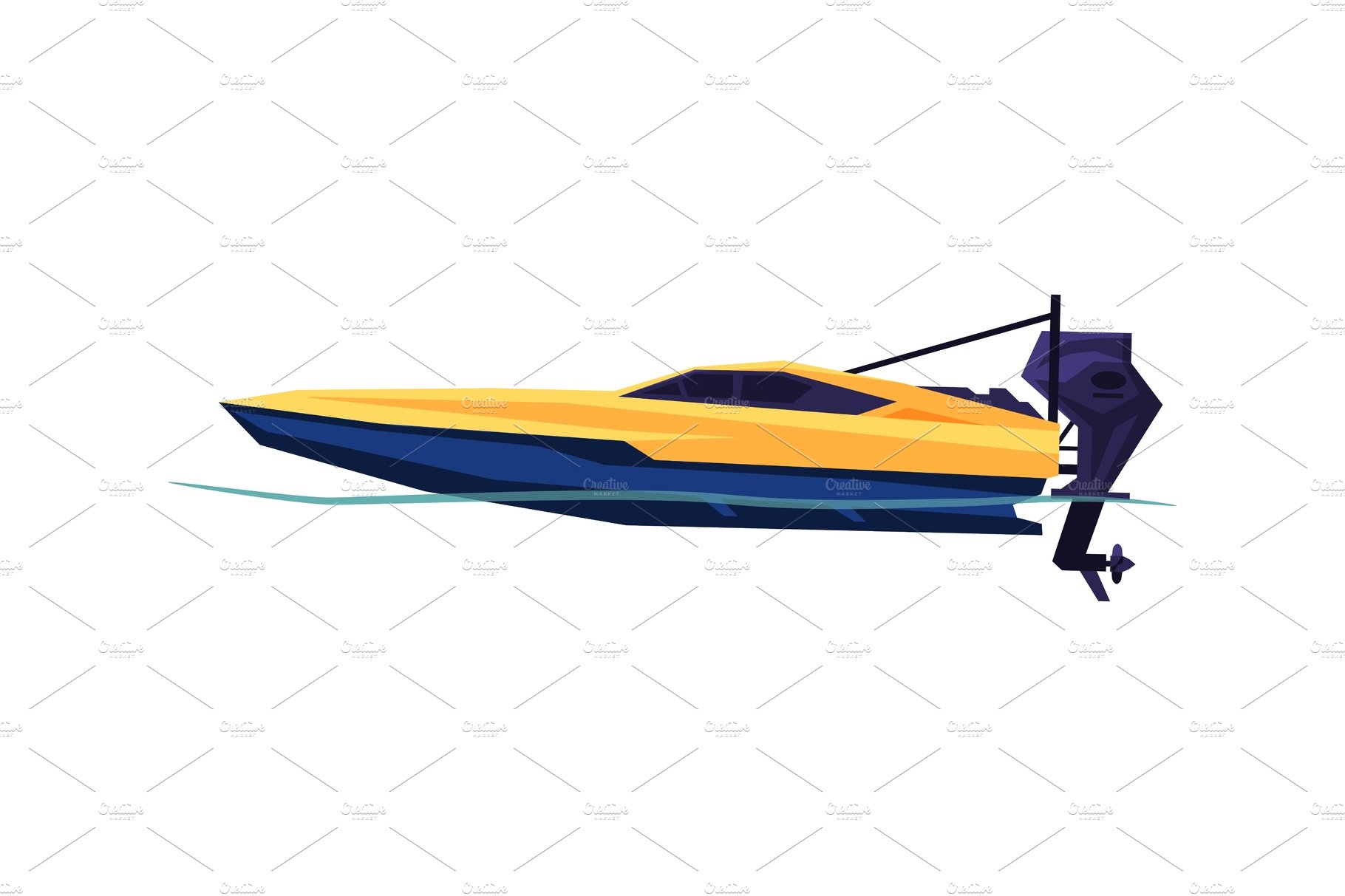 Power Boat or Speedboat, Modern cover image.